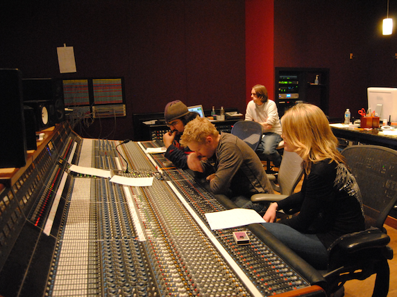 Ben Strano in Blackbird Studio D