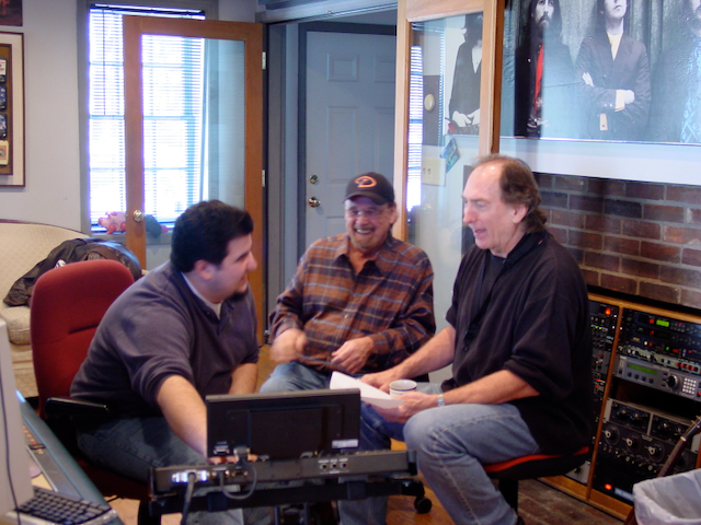 Ben Strano with Duane Eddy and Jim Horn